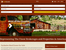 Tablet Screenshot of landleader.com